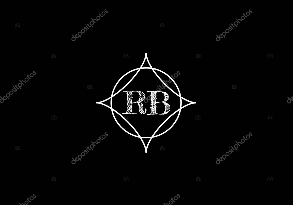 R B, RB Initial Letter Logo design vector template, Graphic Alphabet Symbol for Corporate Business Identity