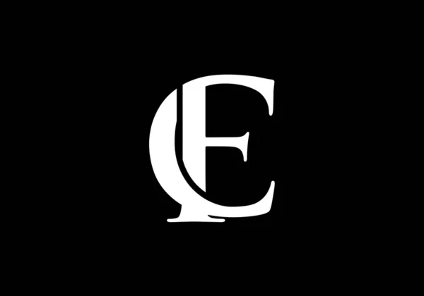 Αρχικό Πρότυπο Φορέα Σχεδιασμού Letter Logo Γραφικό Αλφάβητο Σύμβολο Για — Διανυσματικό Αρχείο