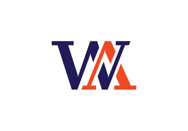 W A, WA İlk Harf Logo tasarım vektör şablonu, Şirket İş Kimliği Grafik Alfabesi Sembolü