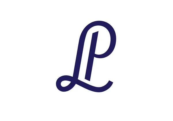 Начальное Письмо Логотип Дизайн Векторного Шаблона Графический Алфавит Символа Корпоративной — стоковый вектор