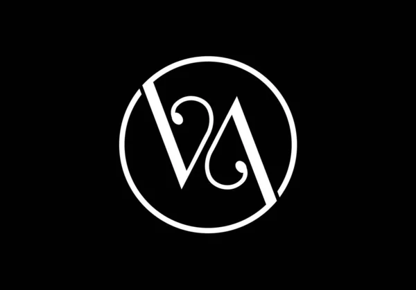 Modèle Vecteur Conception Logo Lettre Initiale Symbole Alphabet Graphique Pour — Image vectorielle
