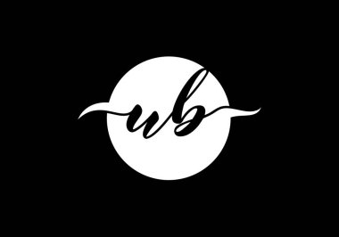 U B İlk Harf Logo tasarım vektör şablonu, Şirket İş Kimliği için Grafik Alfabe Sembolü
