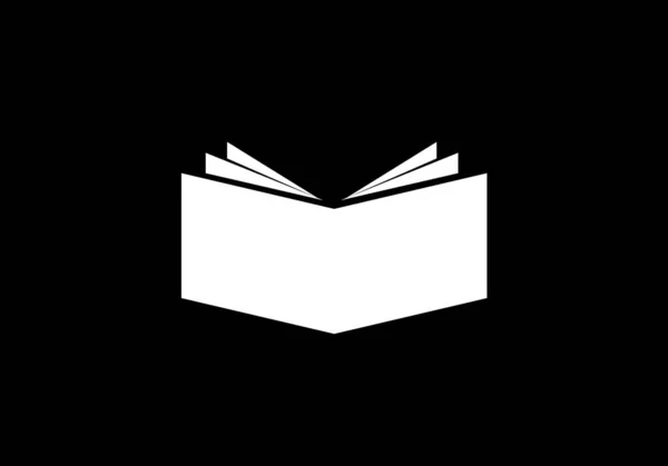 クリエイティブブックコンセプトロゴデザインテンプレート 教育ロゴ — ストックベクタ