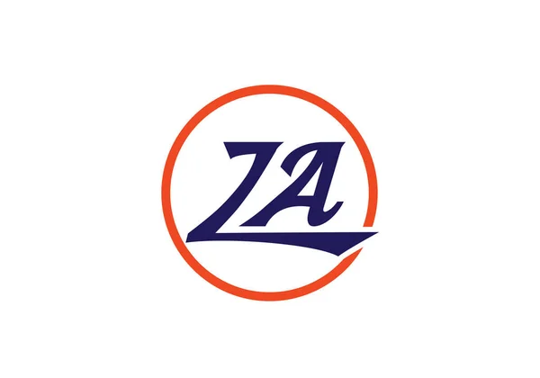 Modello Iniziale Del Vettore Progettazione Del Logo Della Lettera Simbolo — Vettoriale Stock