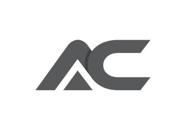 Bir C Başlangıç Harfi Logo tasarım vektör şablonu, Şirket İş Kimliği için Grafik Alfabe Sembolü