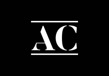 Bir C Başlangıç Harfi Logo tasarım vektör şablonu, Şirket İş Kimliği için Grafik Alfabe Sembolü