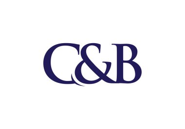 C B İlk Harf Logo tasarım vektör şablonu, Şirket İş Kimliği için Grafik Alfabe Sembolü