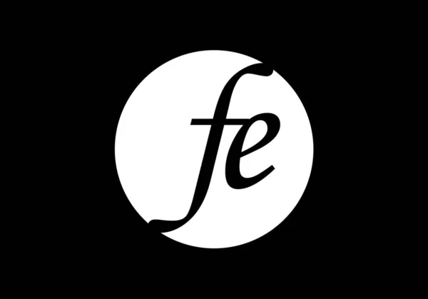 Kezdeti Monogram Levél Logo Design Vector Template Betűlogó Tervezése — Stock Vector