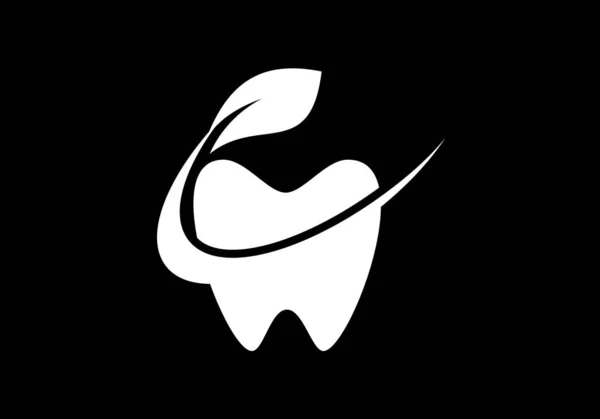 Шаблон Логотипа Стоматологической Клиники Вектор Логотипа Стоматологической Помощи Логотип Зубной — стоковый вектор
