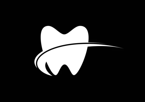 Шаблон Логотипа Стоматологической Клиники Вектор Логотипа Стоматологической Помощи Логотип Зубной — стоковый вектор
