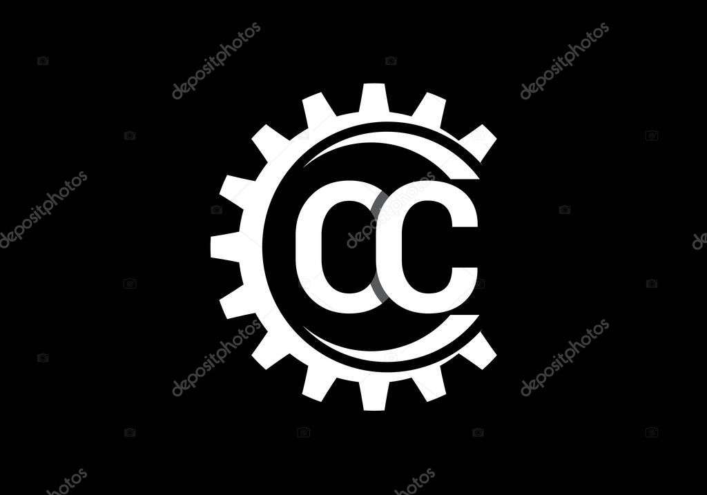 Initial Monogram Letter O C Logo Design Vector Template. OC Letter Logo Design