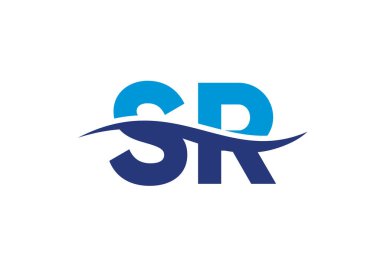 İlk Monogram Harf Logosu Tasarım Vektör Şablonu. Şirket İş Kimliği için Grafik Alfabesi Sembolü