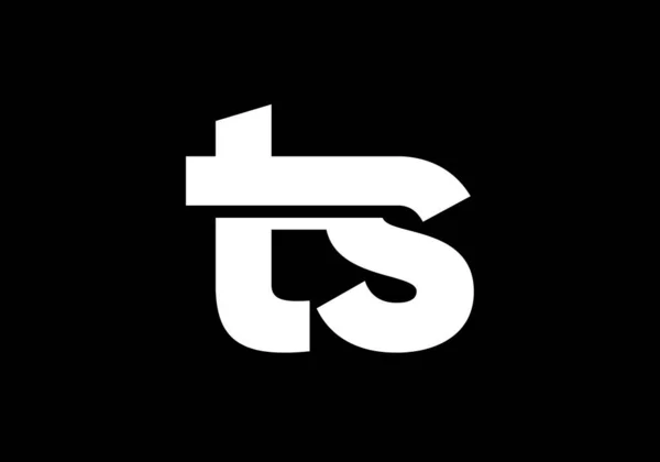 Initial Monogram Letter Logo Design Vector Template Grafisches Alphabet Symbol — Stockvektor