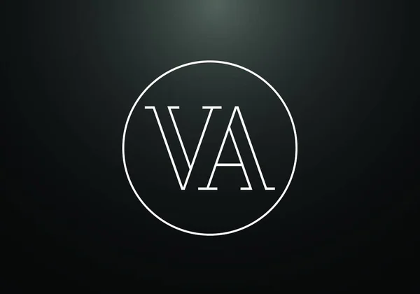 Monograma Inicial Carta Logo Design Vector Template Símbolo Del Alfabeto — Vector de stock