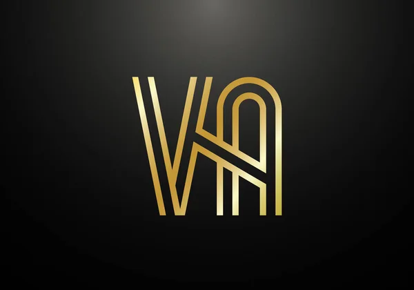 Monograma Inicial Carta Logo Design Vector Template Símbolo Del Alfabeto — Vector de stock