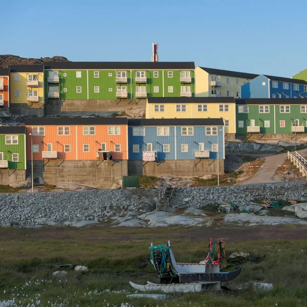 Nyugat-Grönland Ilulissat Jakobshavn Jacobshaven — Stock Fotó