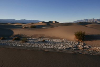 Mesquite Dunes güneybatı Usa kumu
