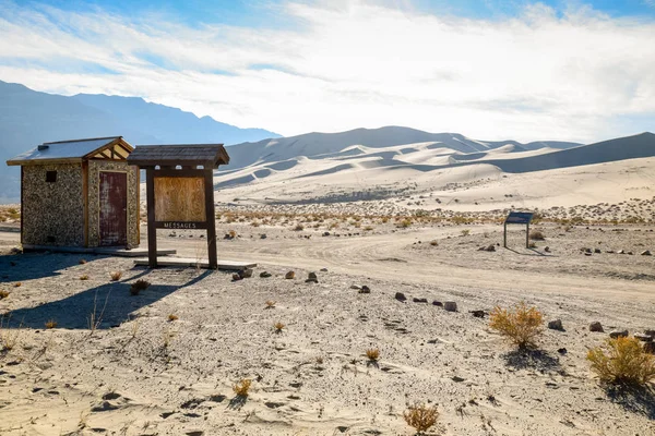 Eureka Dunes Dry Camp, suothwest Usa Πληροφορίες — Φωτογραφία Αρχείου