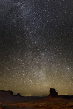 Monument Valley View in night