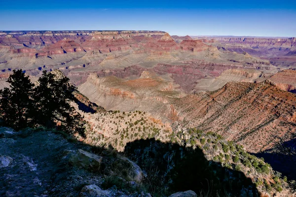 Grand Canyon naplemente égen — Stock Fotó