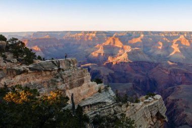 Gün batımında Büyük Kanyon