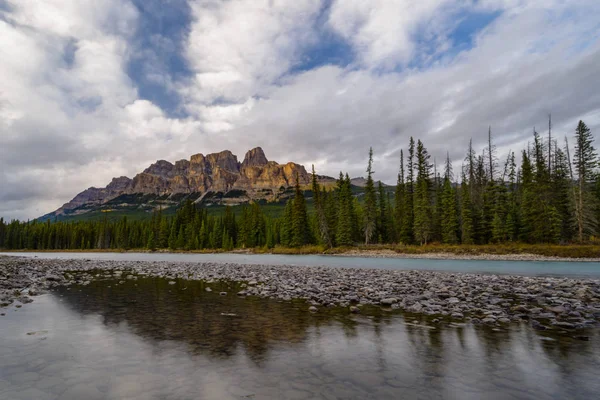 Château Montagne à Bow River — Photo