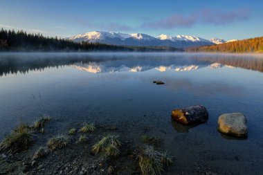 Patricia Lake, Jasper Alberta Kanada Seyahat Merkezi
