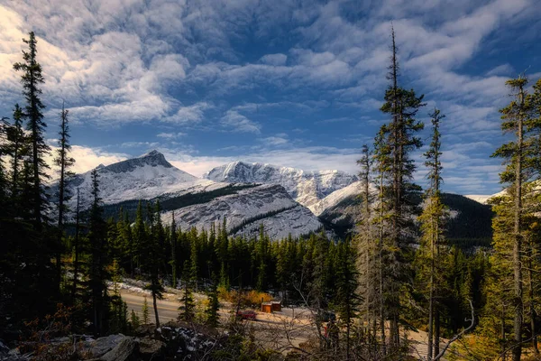 Tangle Creek Falls, Jasper Alberta Κανάντα ταξιδιωτικός προορισμός — Φωτογραφία Αρχείου