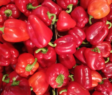 tatlı biberden yapılmış kırmızı arkaplan