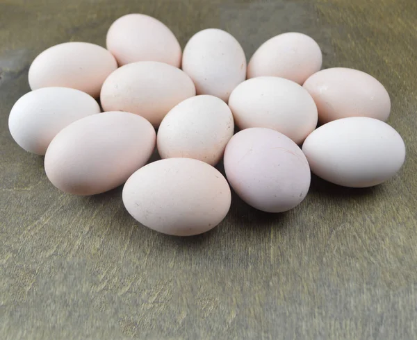 Delicious Home Made Eggs Lie Table — Stock Photo, Image