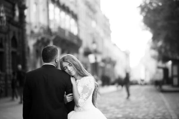 Luxury Stylish Young Bride Groom — Stock Photo, Image