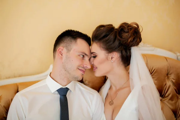 Casamento Muito Bonito Casal Incrível — Fotografia de Stock