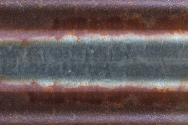 Patrón abstracto de la vieja capa oxidada en la cadera de fondo de placa de acero —  Fotos de Stock