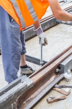 İnşaat işçisi için ağır bir iş..