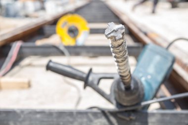 İnşaat işçisi için ağır bir iş..