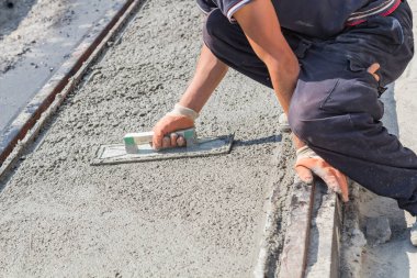 İnşaat işçisi için ağır bir iş..