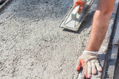 İnşaat işçisi için ağır bir iş..