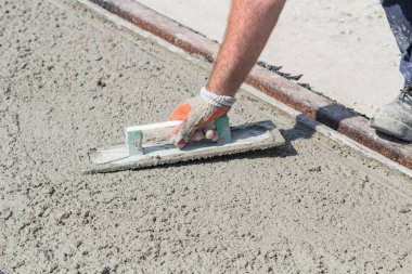 İnşaat işçisi için ağır bir iş..