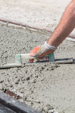 İnşaat işçisi için ağır bir iş..