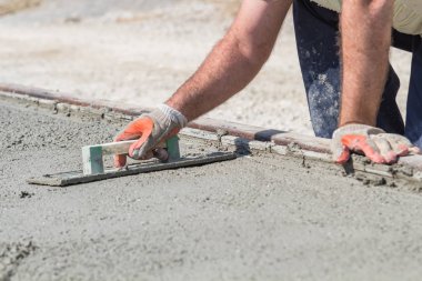 İnşaat işçisi için ağır bir iş..