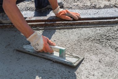 İnşaat işçisi için ağır bir iş..