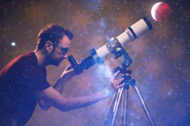 Uzay, evren ve evren, Samanyolu yıldızları. Astronomi çalışmalarım.