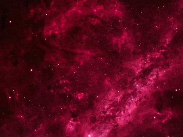 Çok sayıda yıldız ve bulutsu ile uzay arka planı