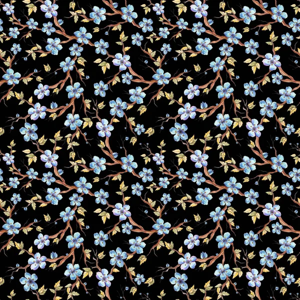 Hibiscus kukka saumaton kuvio tekijänoikeusvapaita kuvapankkikuvia