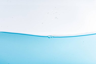 Water splash and ripple isolated on white backgroun