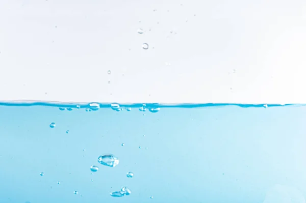 Water splash and ripple isolated on white backgroun