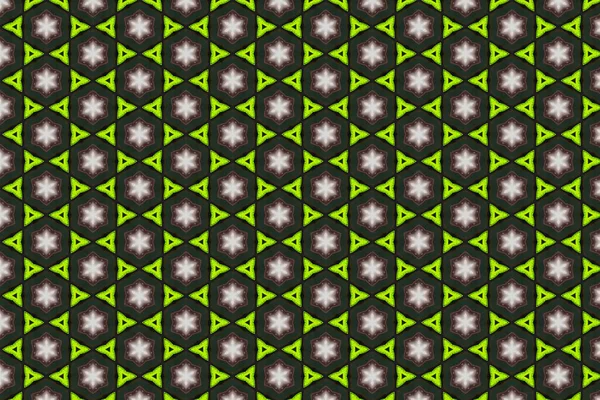 Arkaplan Resminin Birçok Geometrik Deseni Vardır Siyah Pembe Yeşil — Stok fotoğraf