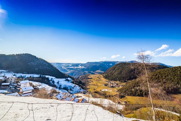 Vue Panoramique Sur Magnifique Paysage Montagne Italie — Photo