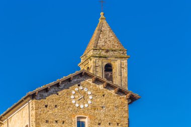 İtalya'da Emilia Romagna ortaçağ köyü