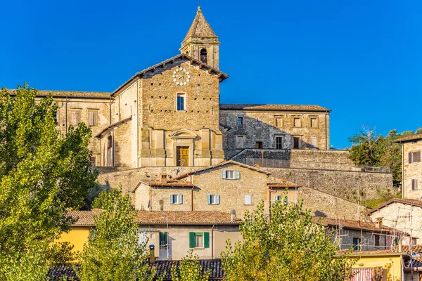 Středověká Vesnice Emilia Romagna — Stock fotografie